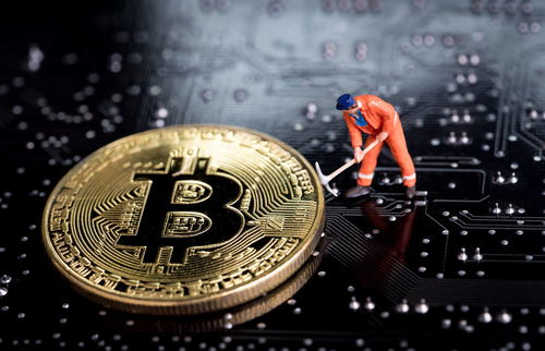 A miner examines the cooling system of a mining rig, highlighting the importance of efficient hardware management.